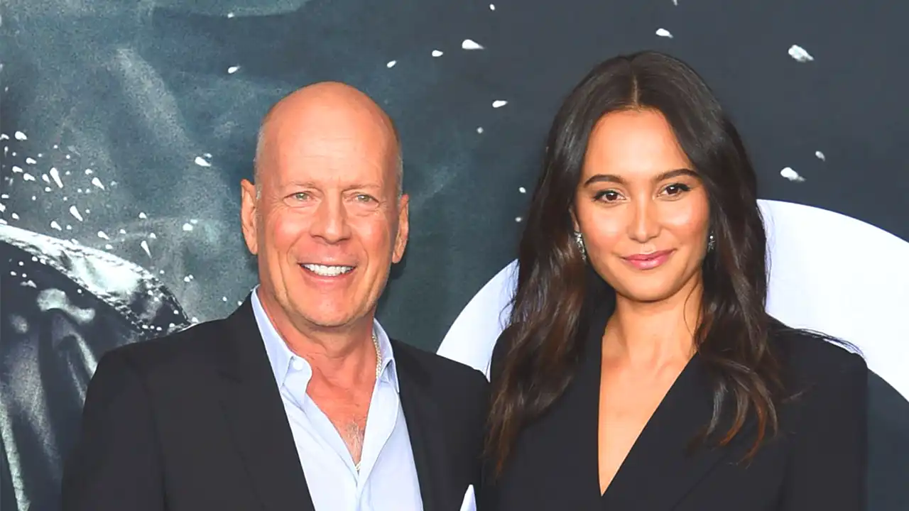 Bruce Willis and Emma Heming